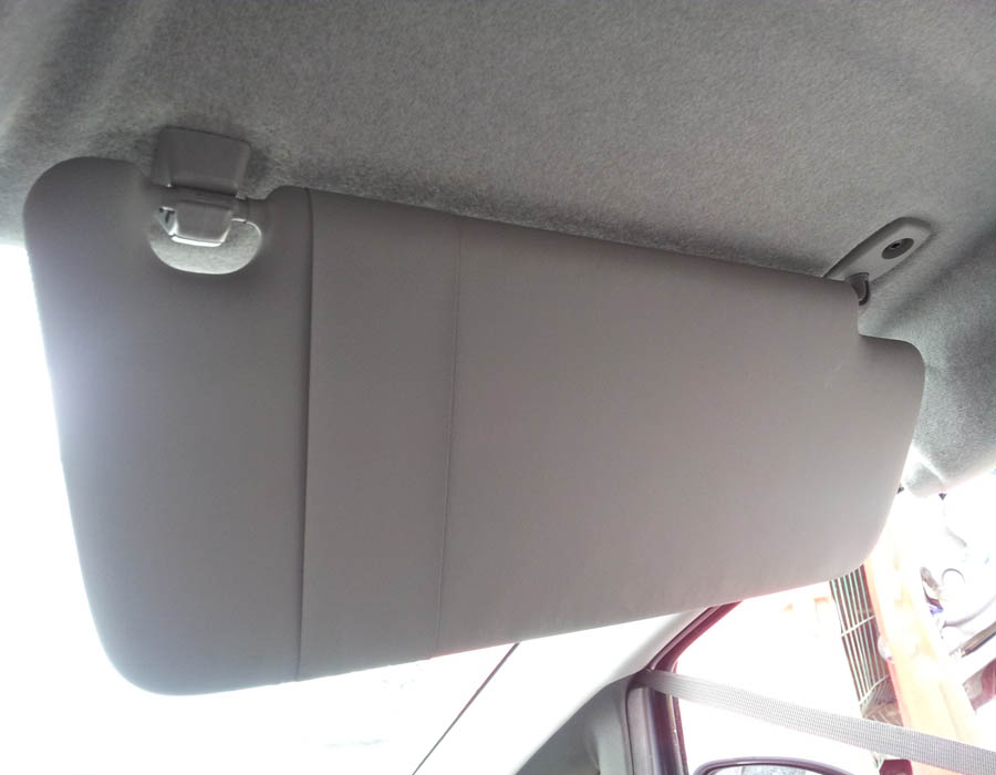 Vauxhall Corsa Design sun-visor-driver-side
