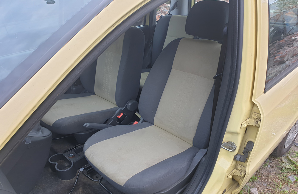 Fiat Panda Interior Car Seats Dynamic front passengers