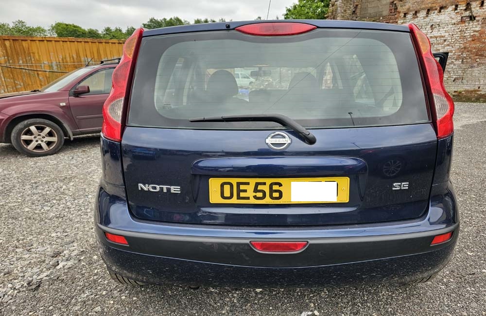 Nissan Note MK1 Breaking Spares Parts Blue BW9 G 1.4 Petrol 2006-2013