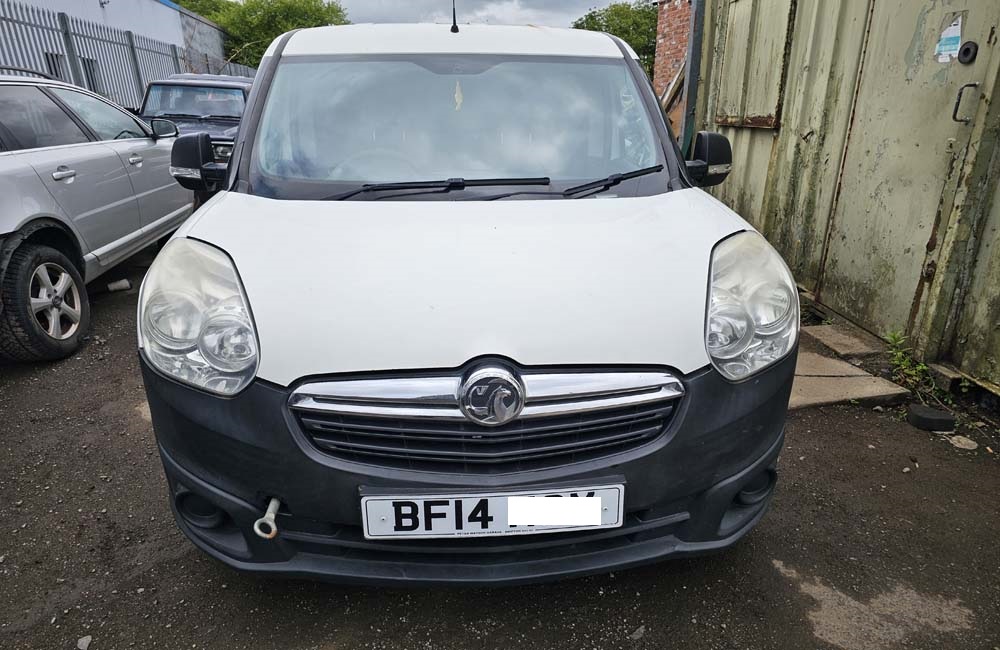 Vauxhall Combo MK3 D Breaking Spares Parts White Front End 2011-2018