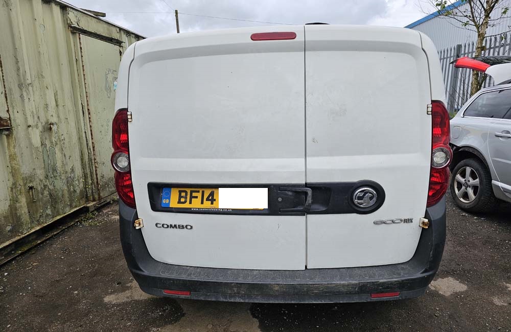 Vauxhall Combo MK3 D Breaking Spares Parts White Front End 2011-2018