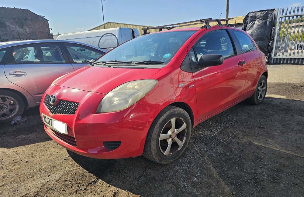 Toyota Yaris T2 D4D Breaking Spares Parts 2006-2011 Red 3P0