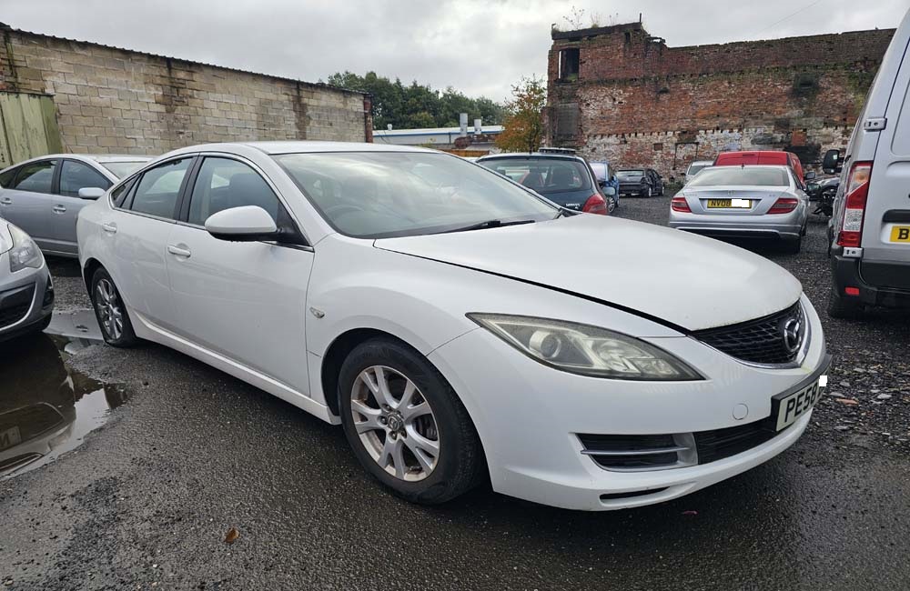 Mazda 6 MK2 Breaking Spares Parts In White 2.0 Litre Petrol