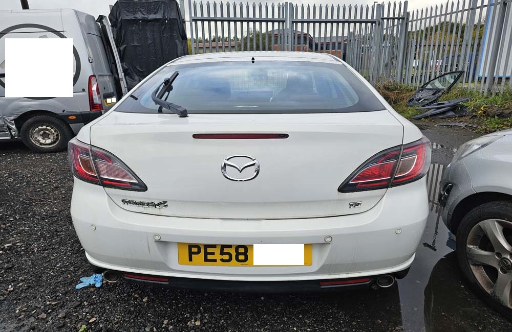 Mazda 6 MK2 Breaking Spares Parts In White 2.0 Litre Petrol