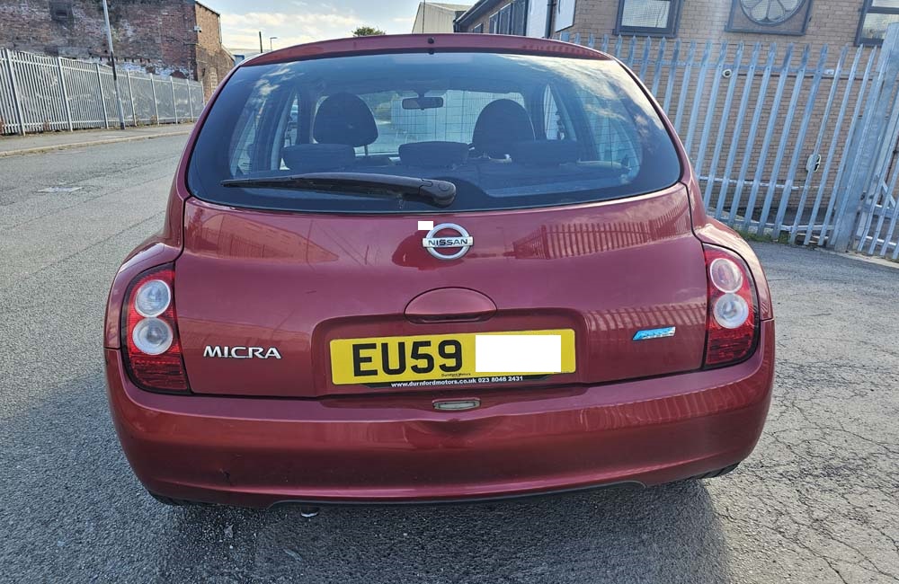 Nissan Micra Breaking Spares Parts K12 N-Tec A32 Red