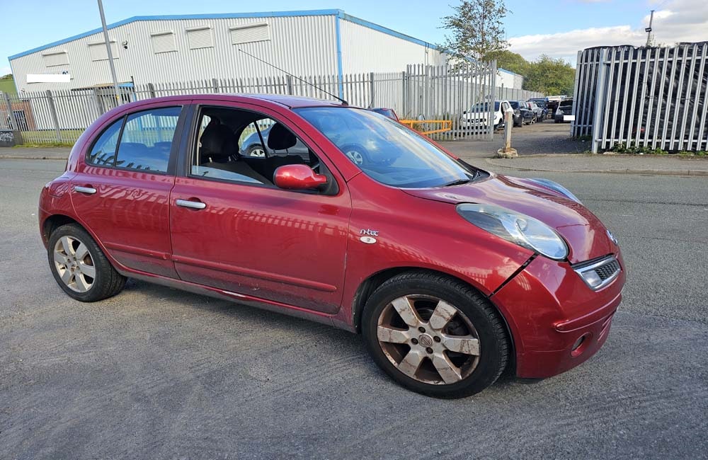 Nissan Micra Breaking Spares Parts K12 N-Tec A32 Red